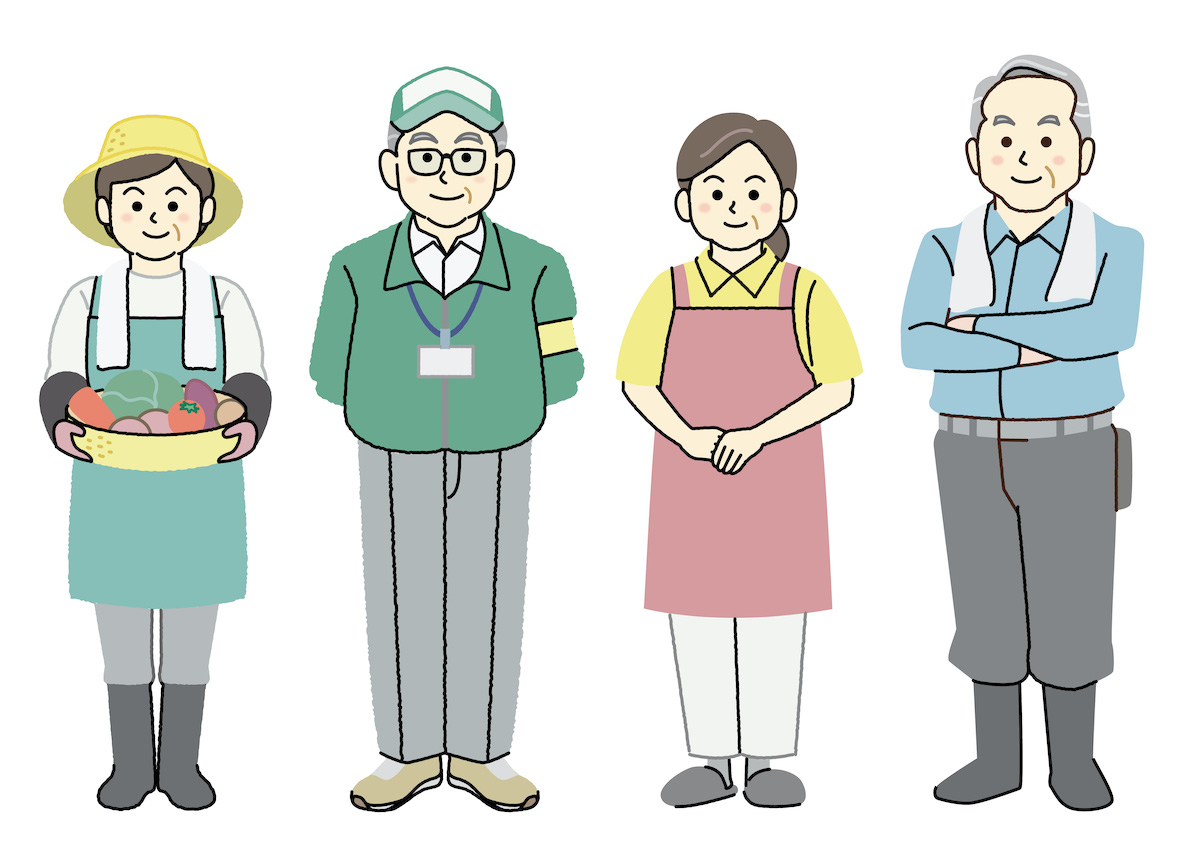 働くシニア世代