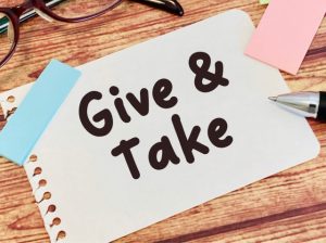 ギブアンドテイク